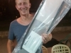 Mike with a set of awesome Penetrator fins.