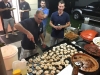 Former Prez Dan Galea brought the prawns